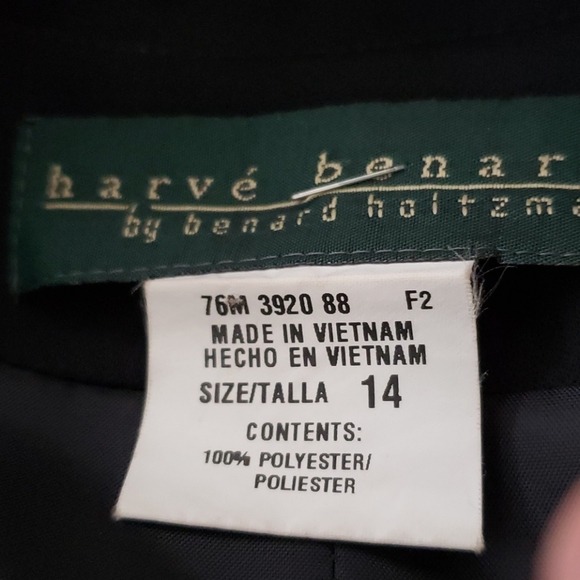 Classic fit black suit jacket - Picture 5 of 5